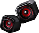 Динаміки 2.0 SureFire Gator Eye Gaming Red (0023942488200) - зображення 3