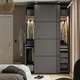 Гардеробна комбінація ІКЕА PAX / MEHAMN 150х66х236 см (s39523055) - изображение 2
