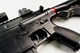 Дитячий іграшковий автомат на орбізах Орбіган HK416 Чорно-червоний стріляє гідрогелевими кулями Гель бластер акумуляторний + 1000 орбізів - зображення 8