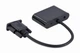 Адаптер Cablexpert VGA - HDMI+VGA (M/F), 0.15 м, Black (A-VGA-HDMI-02) - зображення 2
