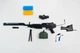Дитячий іграшковий кулемет на орбізах Орбіган M249 Чорний стріляє гідрогелевими кулями Гель бластер акумуляторний + 500 орбізів - зображення 2