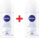 Упаковка антиперспирантов NIVEA Невидимая Защита шариковая 50 мл х 2 шт (4006054232608) - изображение 1
