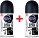 Упаковка антиперспирантов NIVEA MEN Черное и Белое Невидимый Original 50 мл х 2 шт (4006032532519) - изображение 1