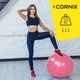 М'яч для фітнесу (фітбол) Cornix 65 см Anti-Burst XR-0023 Pink - зображення 9