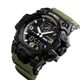 Часы наручные мужские SKMEI 1586AG ARMY GREEN - изображение 4
