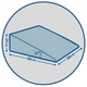 Подушка ортопедична Olvi Клин при рефлюксі артикул J2540 Сіра (11298) (2000000112985) - зображення 12