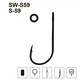 Крючки MiniMax S 59 SW-S59 # 4 BLN 10шт. ring - изображение 1