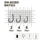 Гачки MiniMax MATSUI SW-802BD # 6 BLN 10шт. ring - зображення 2
