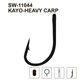 Крючки MiniMax Kayo-Heavy Carp SW-11044 # 6 BLN 5шт. ring - изображение 1