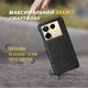 Кожаная накладка Stenk Reptile Cover для Infinix Note 40 Pro Plus Чёрная (76932) - изображение 5