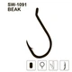 Гачки MiniMax Beak SW-1091 # 4/0 BLN 5шт. ring - зображення 1