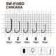 Крючки MiniMax Chikara SW-810BD # 2 BLN 10шт. ring - изображение 2
