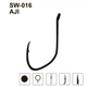 Гачки MiniMax Aji SW-016 # 8 BLN 10шт. ring - зображення 1