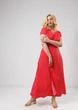 Летнее платье в пол Fashion Girl "Кайли" 50 красный - изображение 1