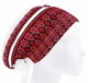 Медицинская шапочка женская HeadwearUniverse универсальная принт Вышиванка красная с белым - изображение 2