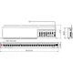 Патч-панель 19" Fibrain XE100.250 24xRJ45 FTP Cat.5e 1.0u Серый - изображение 3
