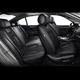 Накидки для сидінь Beltex Montana 3D Комплект Алькантара Чорні-Червона нитка - зображення 1
