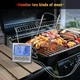 Термометр пищевой ThermoPro TP-17 цифровой, для мяса с таймером ЖК-Дисплей 2 щупа Silver - изображение 3