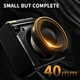 Портативная акустика Edifier MP85 миниатюрная колонка с отличным звуком, Bluetooth V5.3 портативность и 8 часов музыки, 2.2 Вт Orange - изображение 3