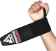 Бинты для запястий (кистевые бинты) RDX W3 Gym Wrist Wraps Full Black (WAH-W3FB) - изображение 6