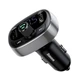 FM-трансмиттер автомобильное зарядное устройство Baseus Bluetooth FM Launcher 2.4A 2USB - изображение 3