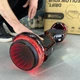 Гироборд SMART BALANCE U6 Infinity 2024 Красная молния с музыкой и LED-подсветкой колес - изображение 3