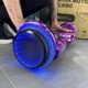 Гироборд SMART BALANCE U6 Infinity 2024 Фиолетовый космос с музыкой и LED-подсветкой колес - изображение 7