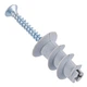 Дюбель для гiпсокартону DRIVA, GKPN, нейлон, з шурупом 13x22/4x25 уп 25 шт snapt - изображение 1