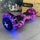 Гироборд SMART BALANCE U8 Infinity 2024 Фиолетовый космос с Bluetooth колонкой и LED – подсветкой колес - изображение 3