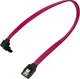Кабель PowerPlant SATA III с угловым разъемом 0.3 м (CA914340) - изображение 2