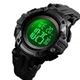Часы наручные мужские SKMEI 1545BKWT BLACK - изображение 3