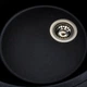 Гранітна мийка для кухні Platinum 5847 ONYX матова (чорний металік) - зображення 9