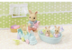 Ігровий набір Sylvanian Families Triplets Baby Bathtime (5054131057070) - зображення 3