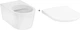 Унитаз подвесной HANSGROHE EluPura S 60193450 Rimless с сиденьем Soft Close 60148450 дюропласт - изображение 1