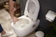 Унитаз подвесной HANSGROHE EluPura S 60193450 Rimless с сиденьем Soft Close 60148450 дюропласт - изображение 5