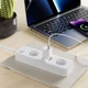 Сетевое зарядное устройство Type-C с быстрой зарядкой, блок питания Silicone Power 20W белый, Proove (WCSP20010002) - изображение 4