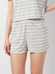 Пижама (футболка + шорты) женская из вискозы Trendyol THMSS20PT0230 S Grey Marl (8683048217160) - изображение 6