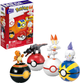 Klocki konstrukcyjne Mattel Mega Pokemon Fire-type Team 105 elementów (0194735191123) - obraz 1