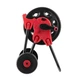 Катушка для шланга на колесах INTERTOOL GE-3003 1/2" 45 м тележка барабан бобина бухта для намотки поливочного садового шланга + перчатки в подарок - зображення 12