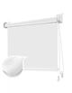 Ролета тканинна ROLLOTEX Muenchen B.O. Mini 39х150 см 6200 White (734056) - изображение 1