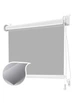 Ролета тканинна ROLLOTEX Muenchen B.O. Mini 39х150 см 5001 Gray (734047) - изображение 1