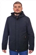 Куртка BLACK VINYL 24-TC24-2351 07 56 темно-синя - зображення 1