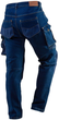 Spodnie robocze NEO Tools Denim 81-228 XL Granatowe (5907558439465) - obraz 2