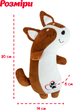Подарункова іграшка DGT-PLUSH Коргі Плюша 14х6х30 см (4820266221553) - зображення 2