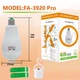 LED лампочка с аккумулятором FA-3920 Pro, 20W, E27, 2x18650, колпачок-кемпинг - изображение 2