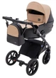 Коляска 2 в 1 Bair Kiwi Plus ECO BKP-18/15 капучино / чорний - зображення 2