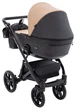Коляска 2 в 1 Bair Kiwi Plus ECO BKP-18/15 капучино / чорний - зображення 4