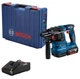 Перфоратор акумуляторний Bosch Professional GBH 185-LI SDS-Plus 18В акб 1х4А·год 1.9Дж 2.3кг - изображение 2