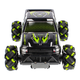 Jeep zdalnie sterowany Mega Creative RC FF LAD USB Czarno-zielony (5908275178057) - obraz 2