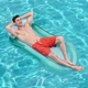Шезлонг-надувний матрац для басейну, водяний гамак, 160x84 см, зелений - зображення 3